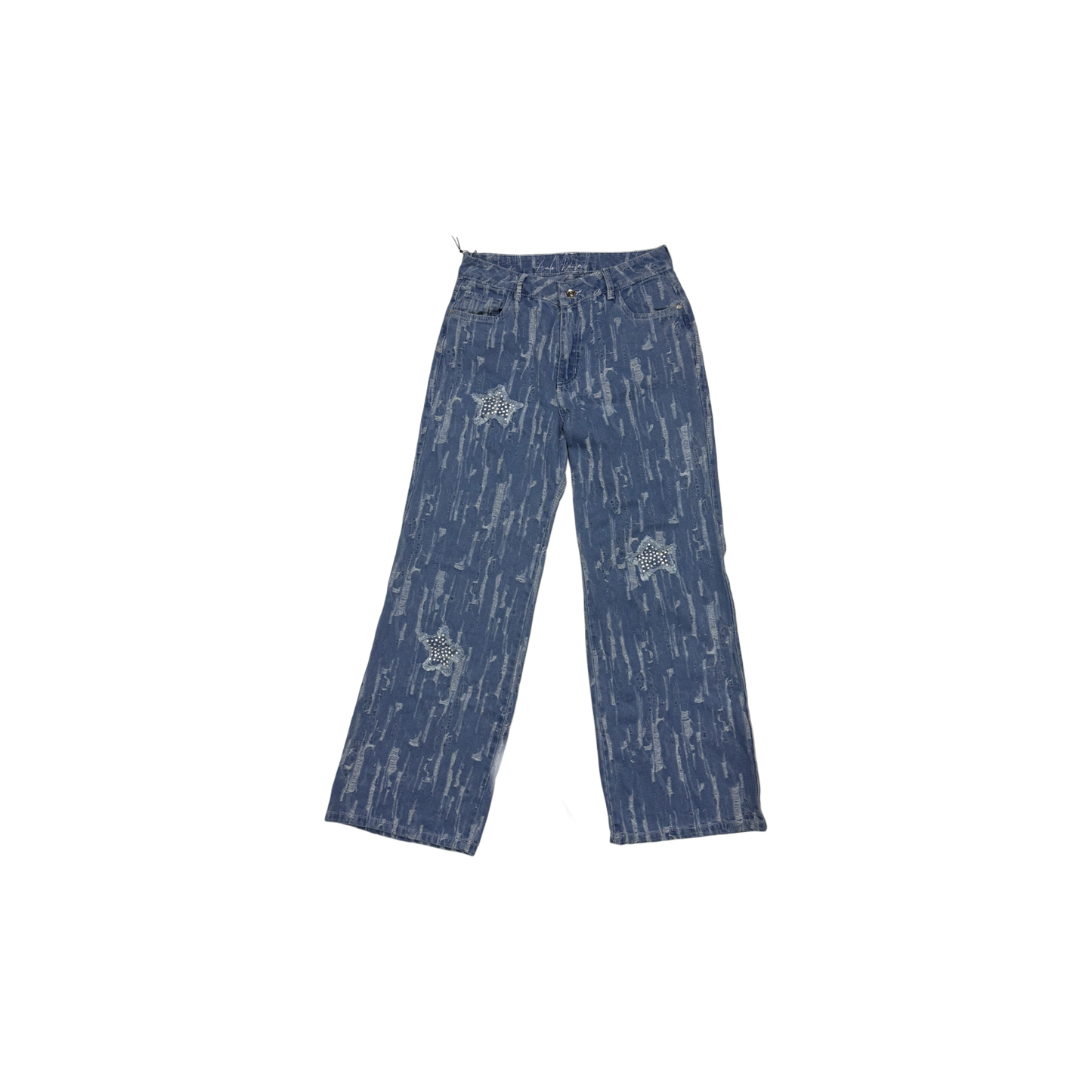 Rhinestone Stars Denim
