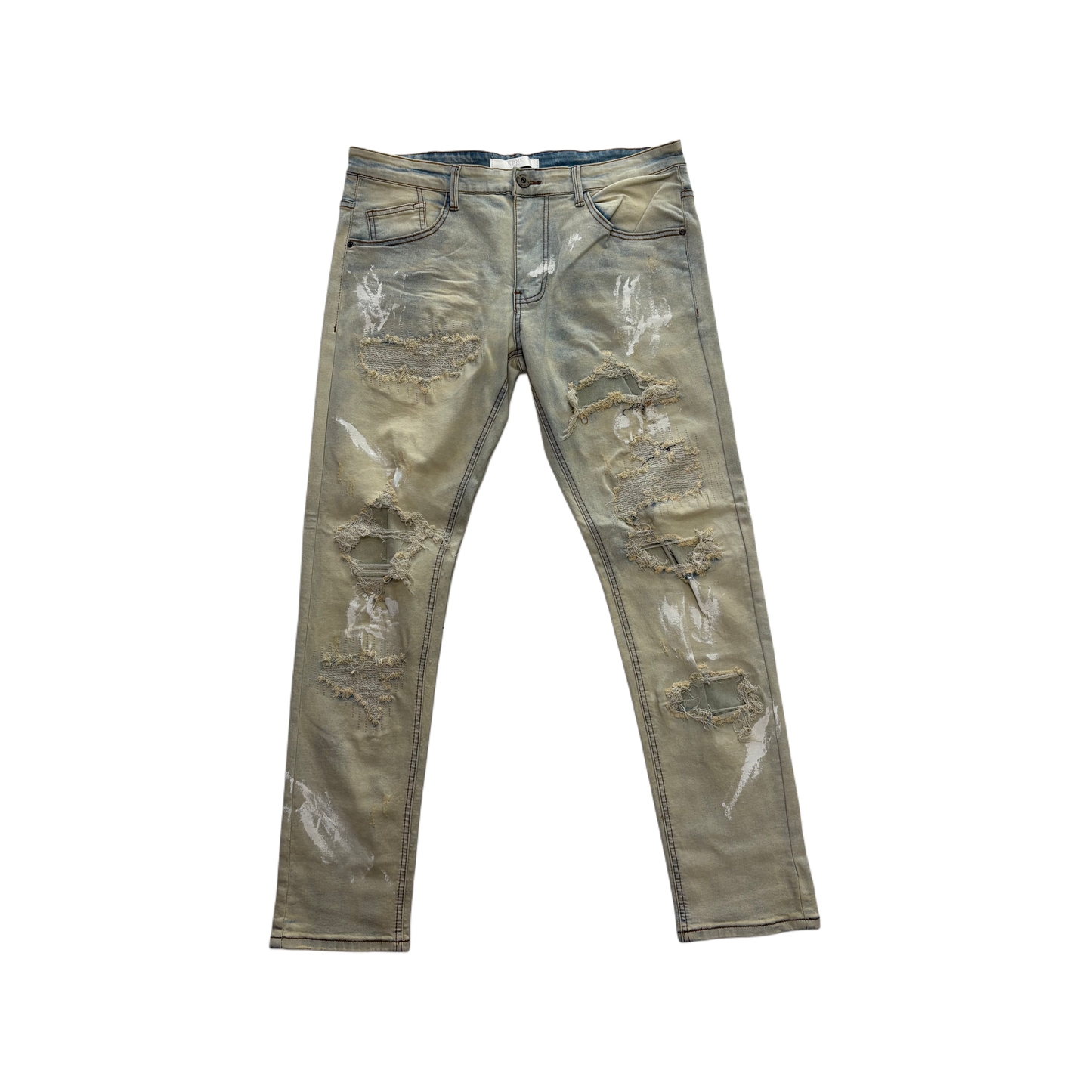 KDNK white spots skinny jean