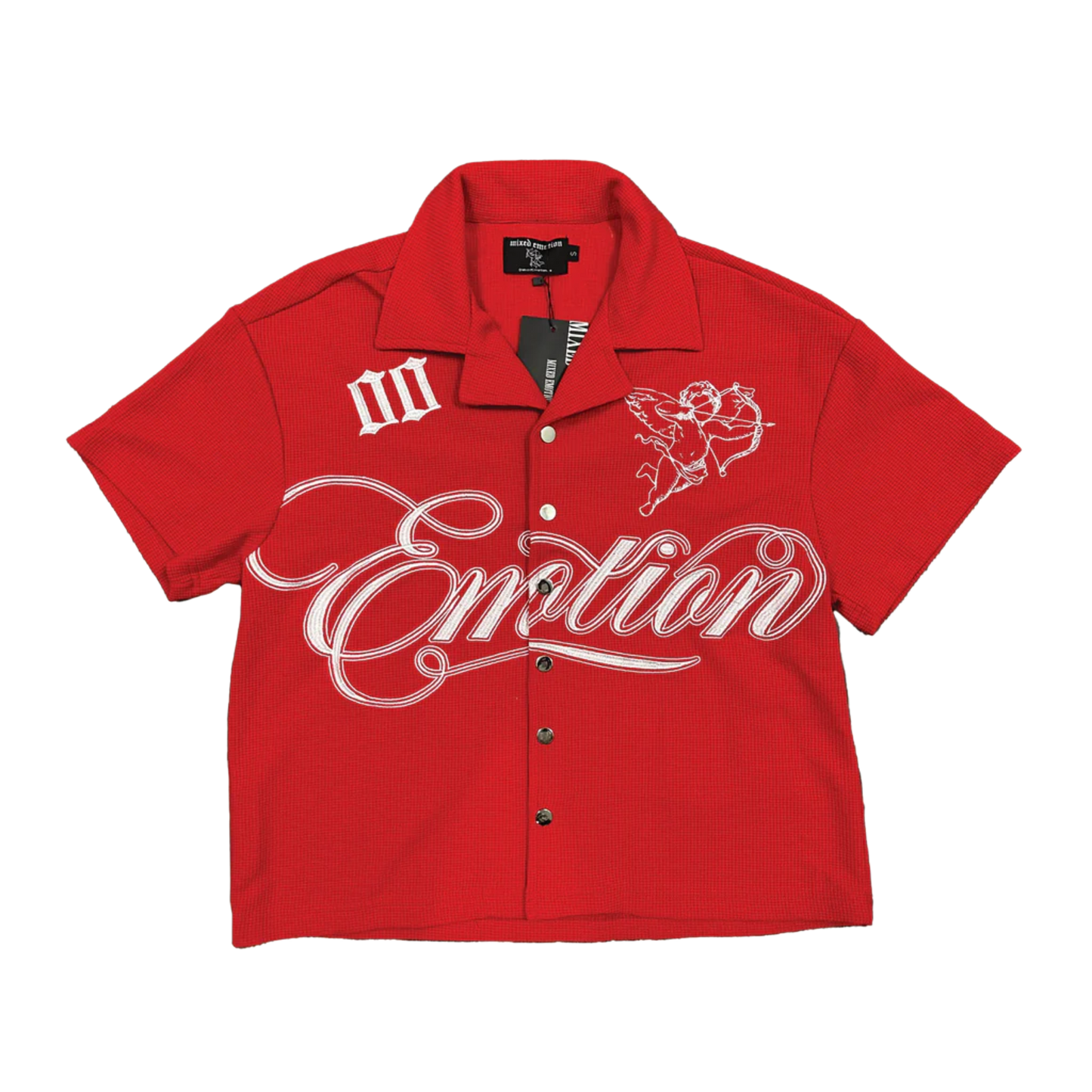 Mixed Emotion Red Signature Shirt