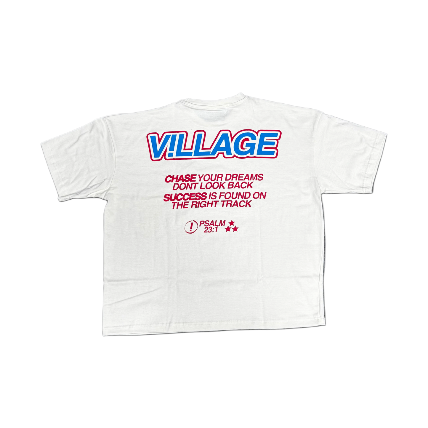 Village Palm white tee
