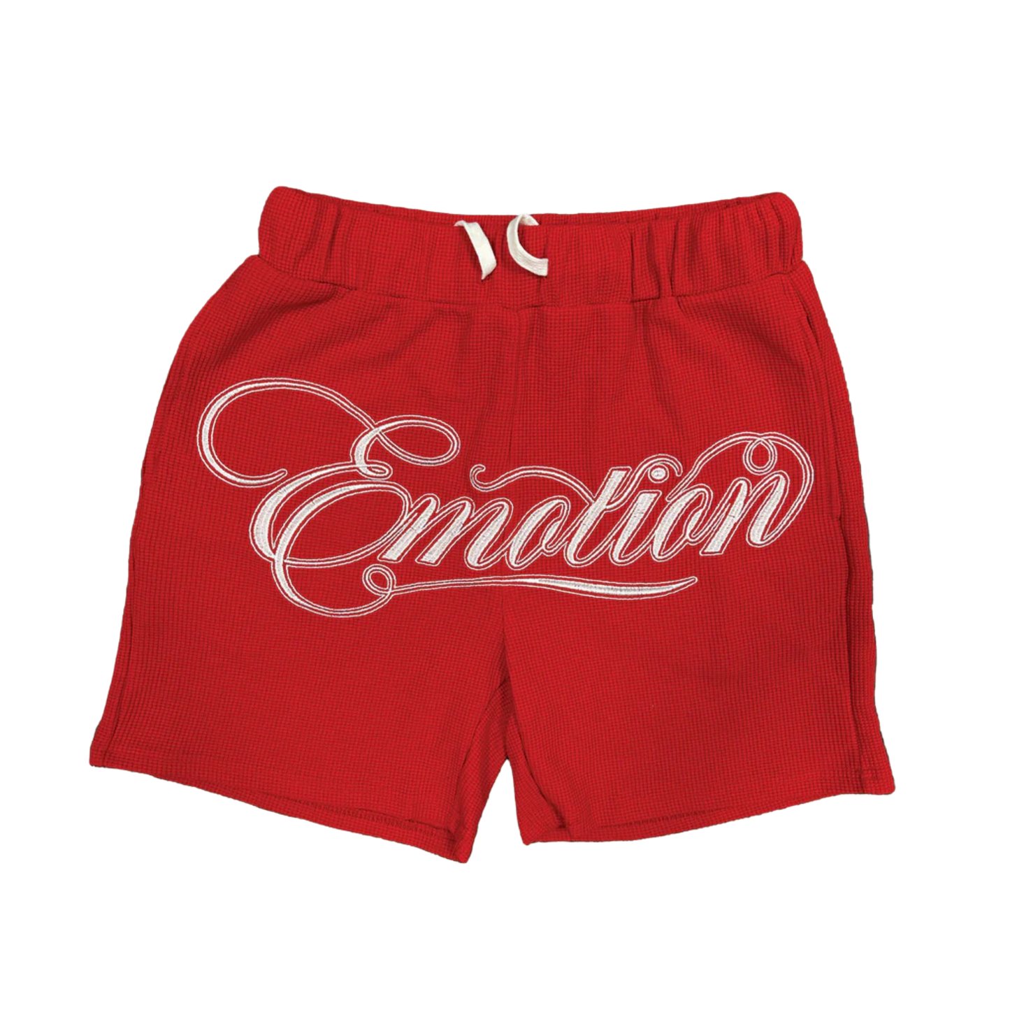 Mixed Emotion Red Signature Short