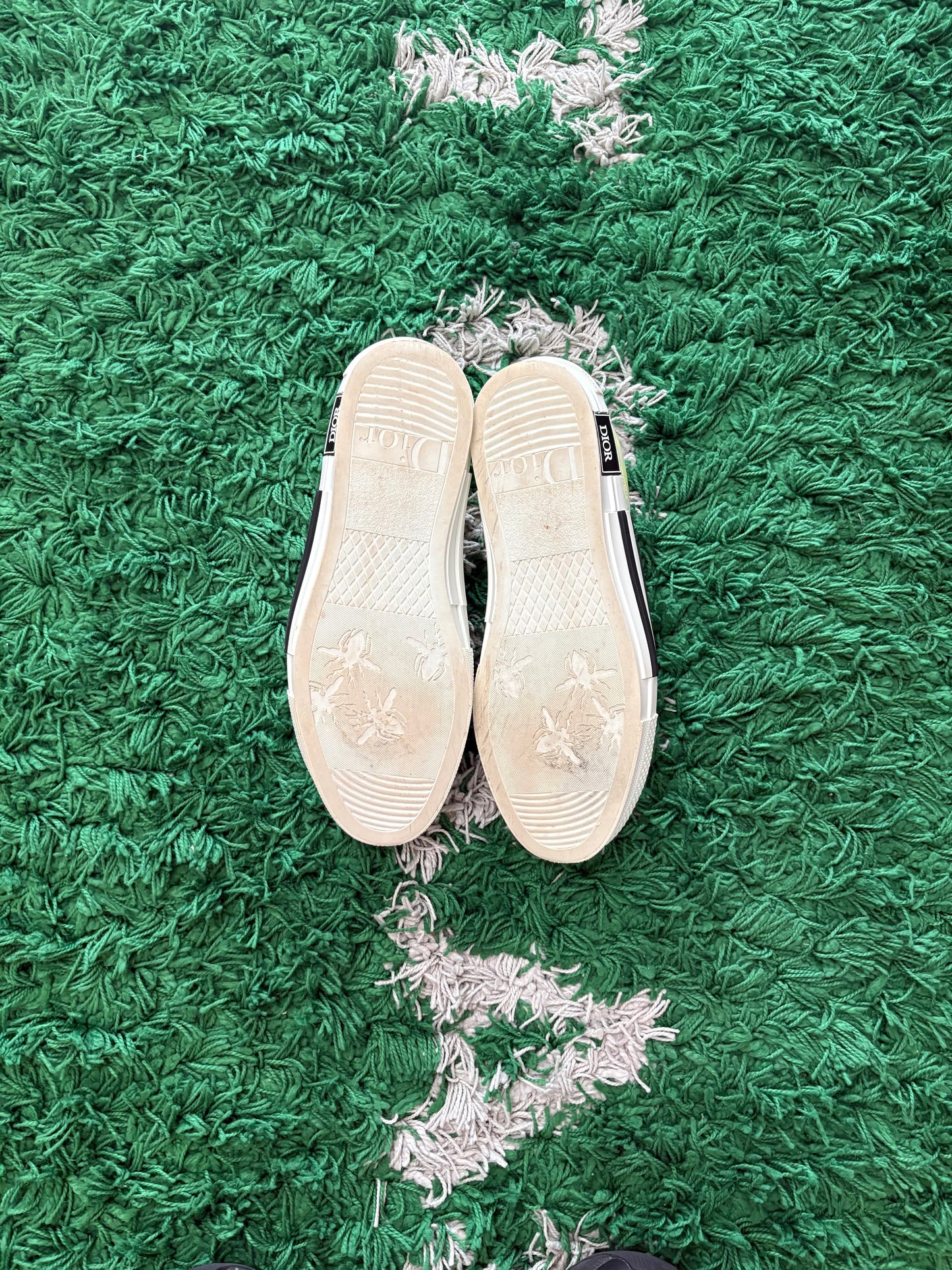 Dior B23 Low Oblique “white yellow”