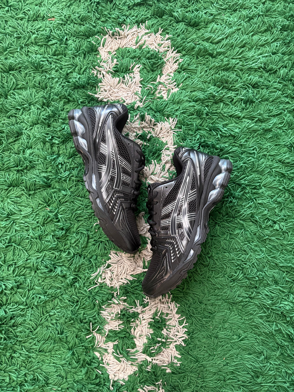 Asics Kayano 14 “Black Pure Silver”
