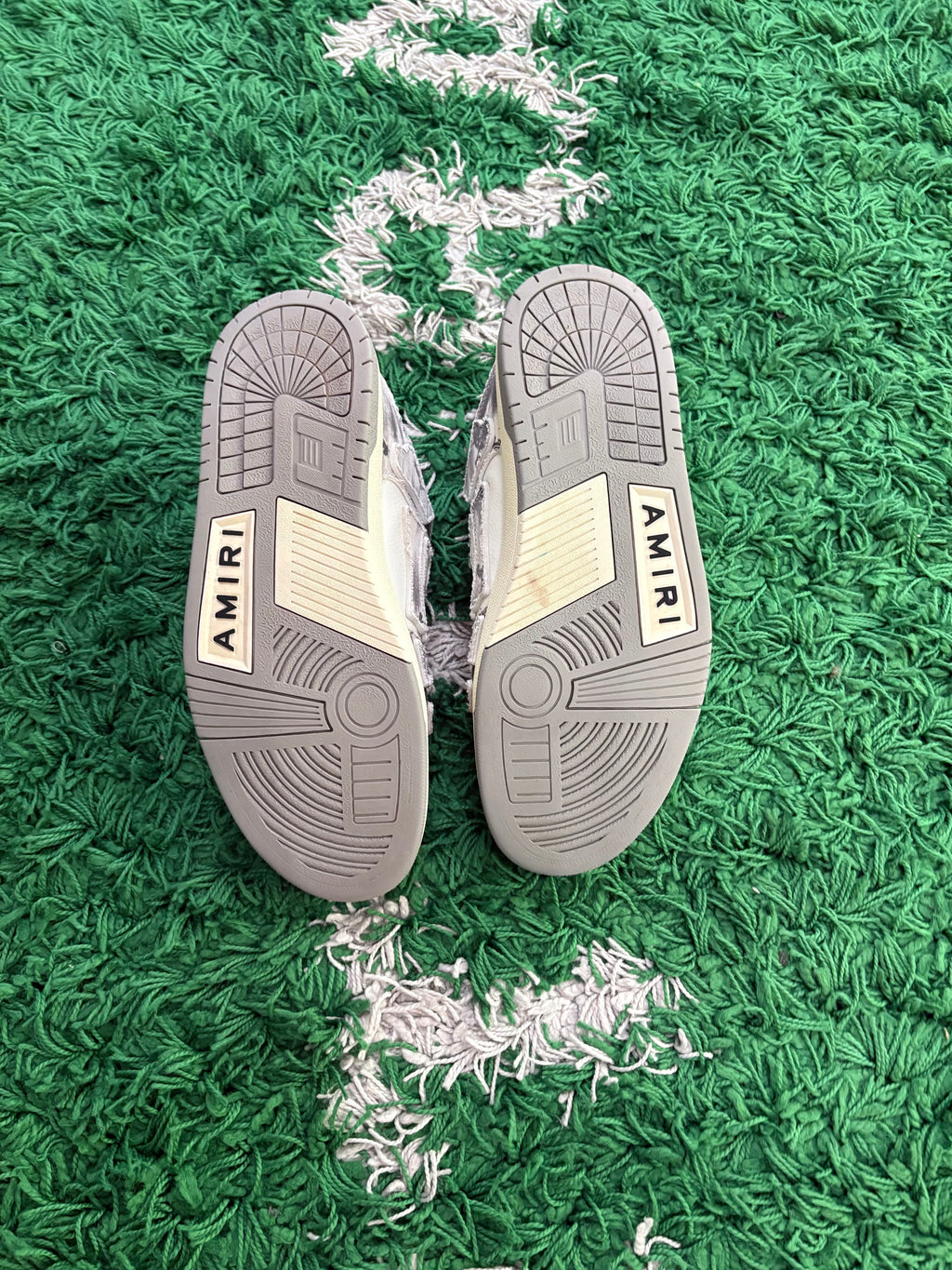 Amiri Skel Top Low “Grey Tye Dye”