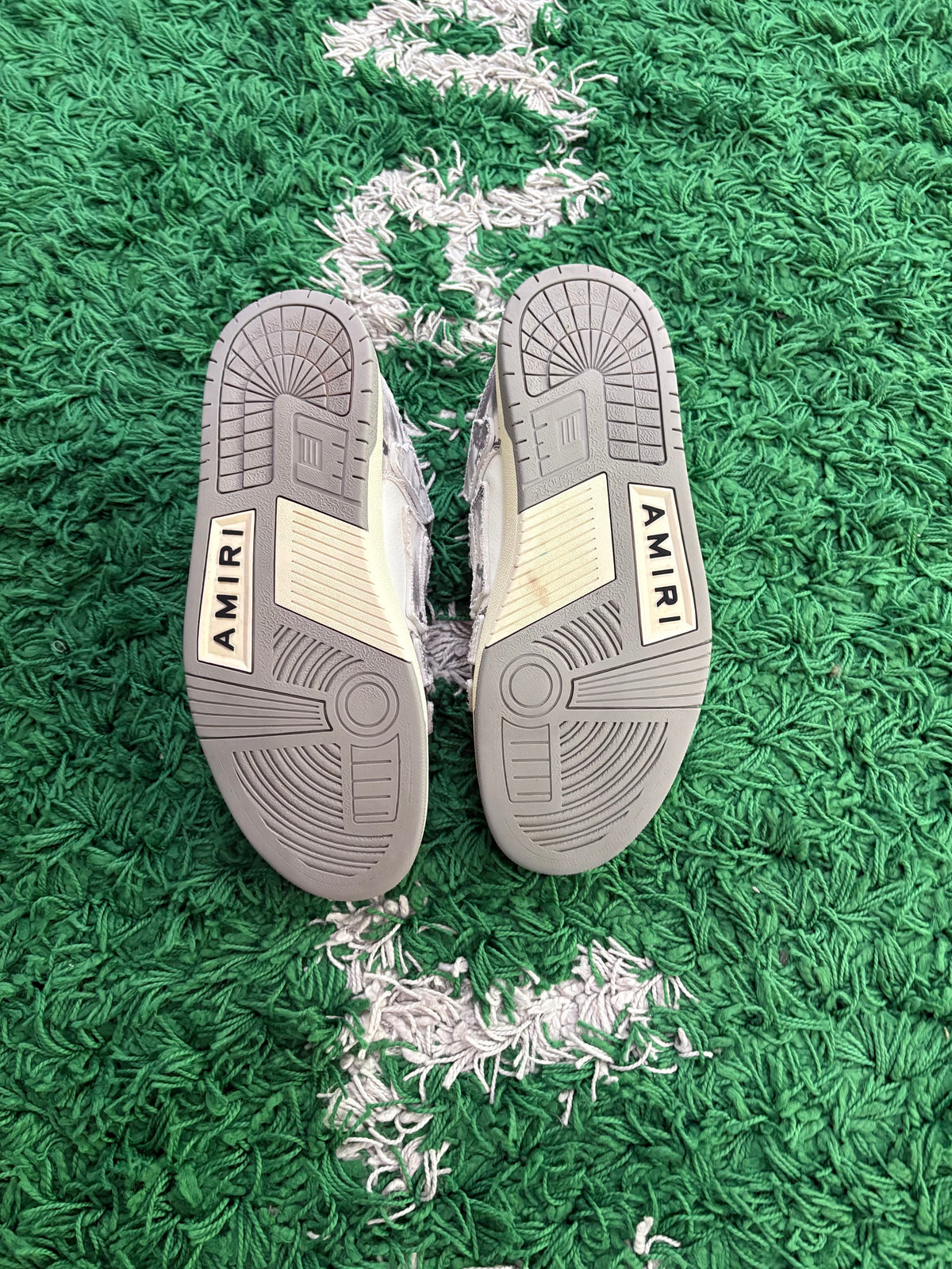 Amiri Skel Top Low “Grey Tye Dye”