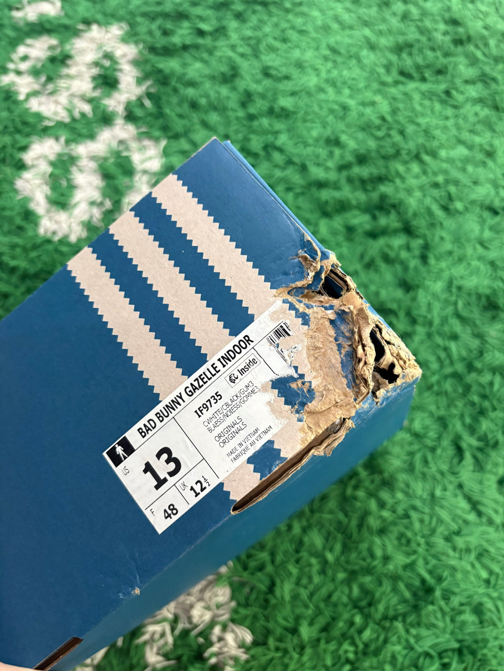 Bad Bunny X Adidas Gazelle Indoor “Core White”