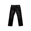 KDNK Washed Black Patches Regular Jean