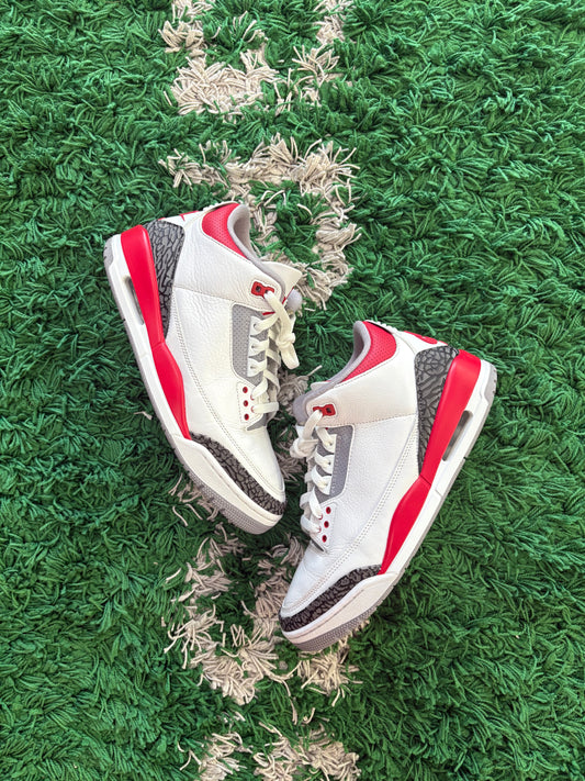 Jordan Retro 3 “Fire Red”