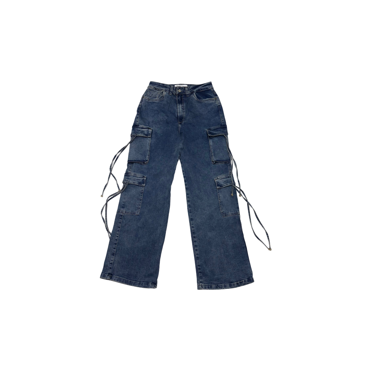 Cargo Jeans With Straps