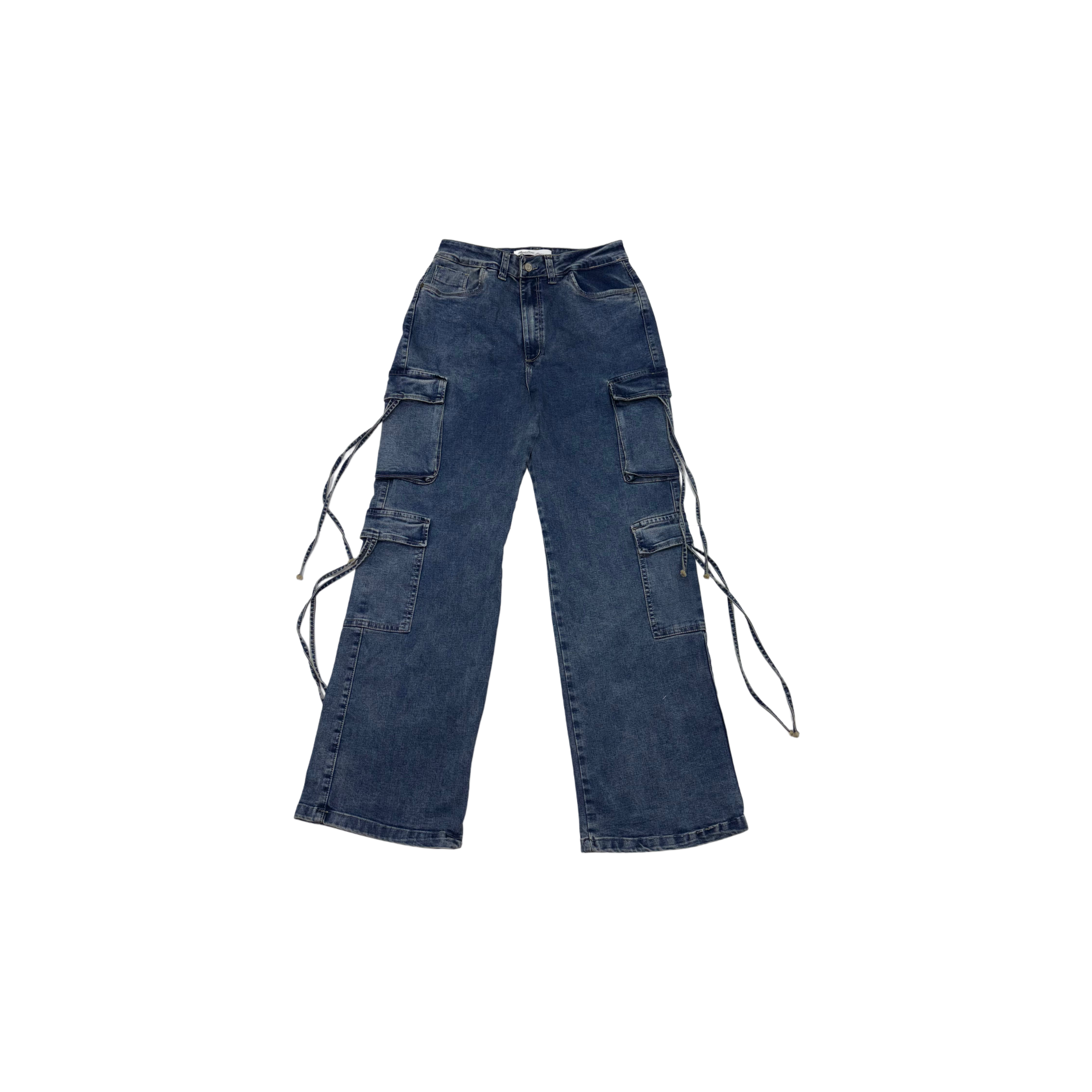 Cargo Jeans With Straps