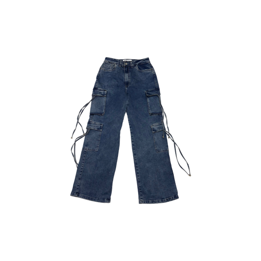 Cargo Jeans With Straps