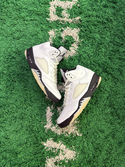 Jordan Retro 5 “White Black”
