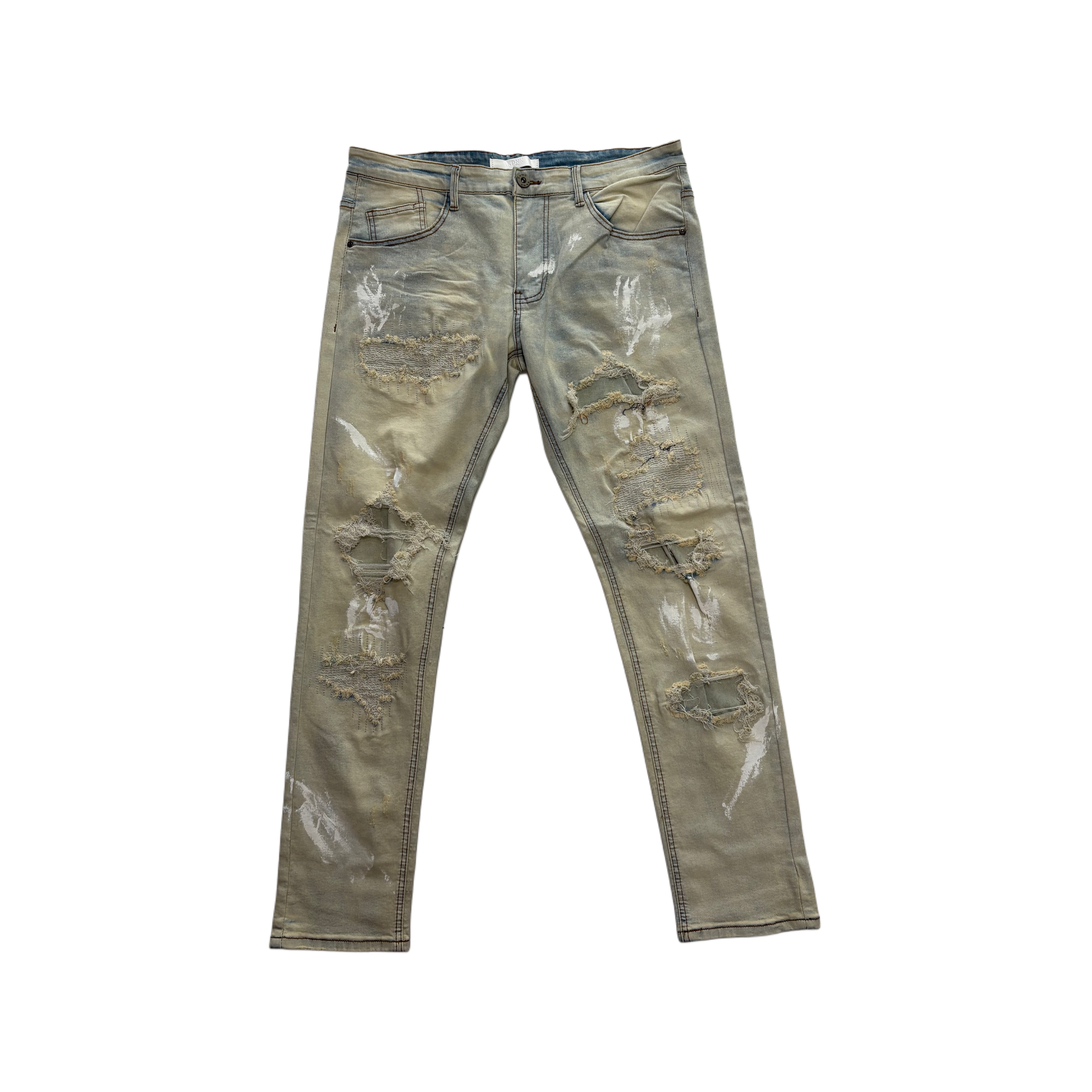KDNK white spots skinny jean
