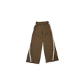 Brown Strapped Sweatpants