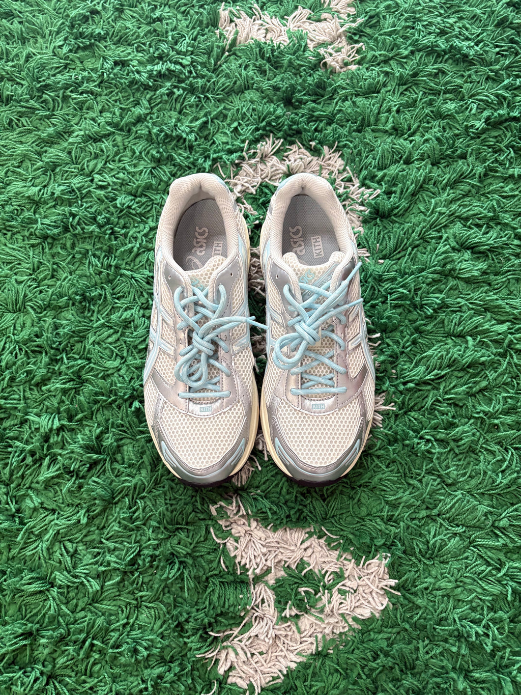 Kith X Asics Gel 1130 “Cream Starlight Blue” 2023