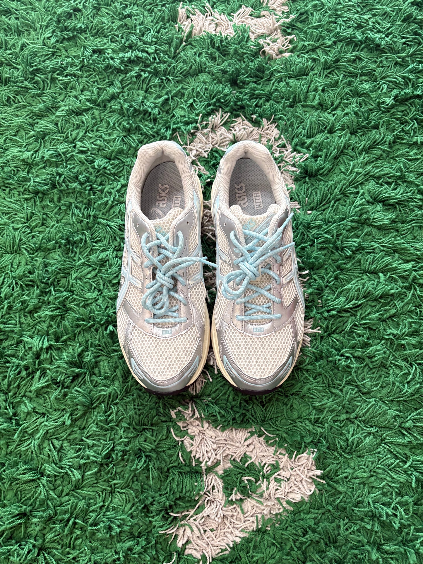 Kith X Asics Gel 1130 “Cream Starlight Blue” 2023