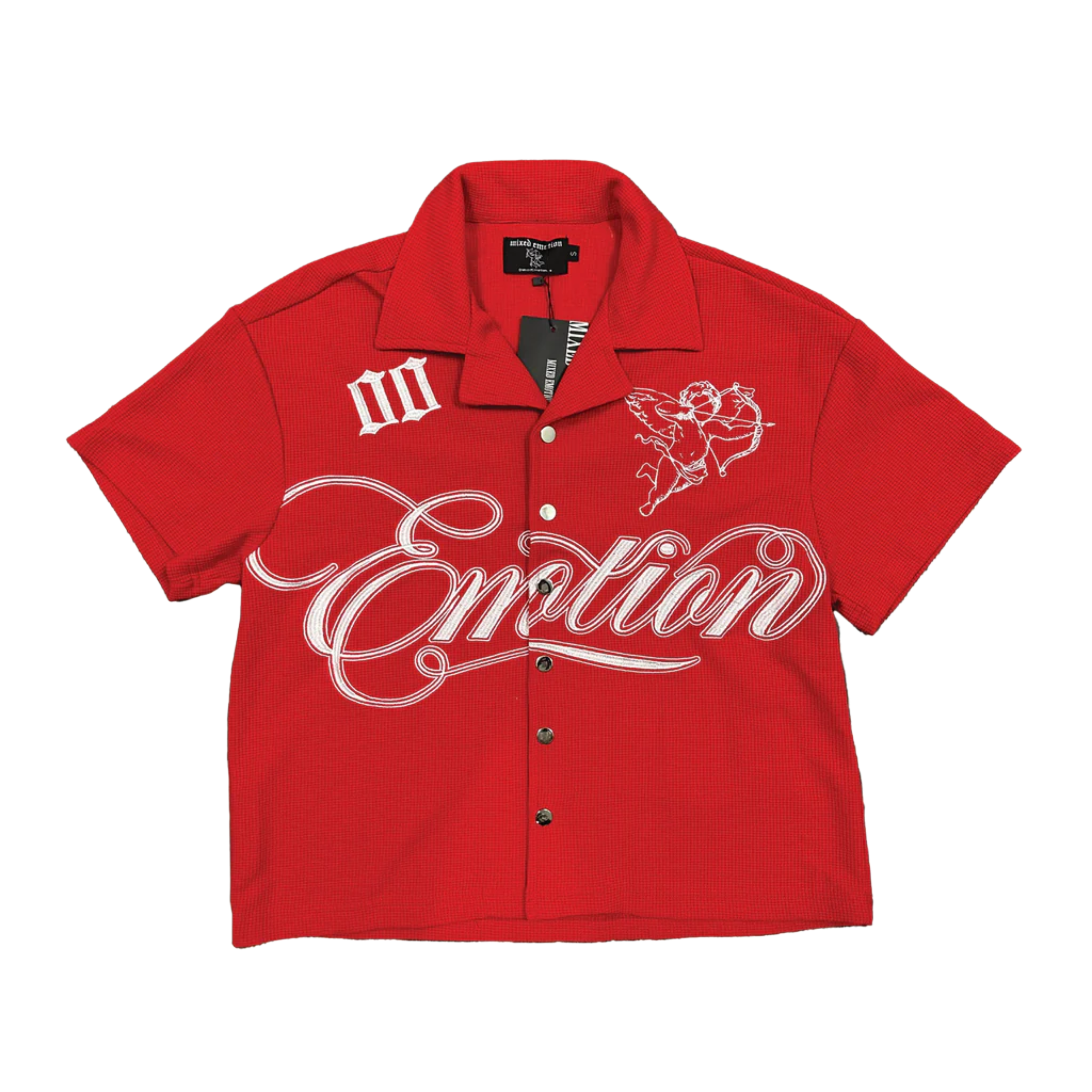 Mixed Emotion Red Signature Shirt
