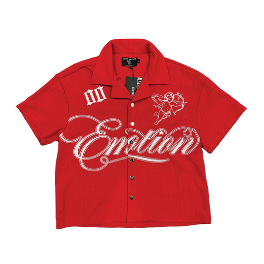 Mixed Emotion Red Signature Shirt
