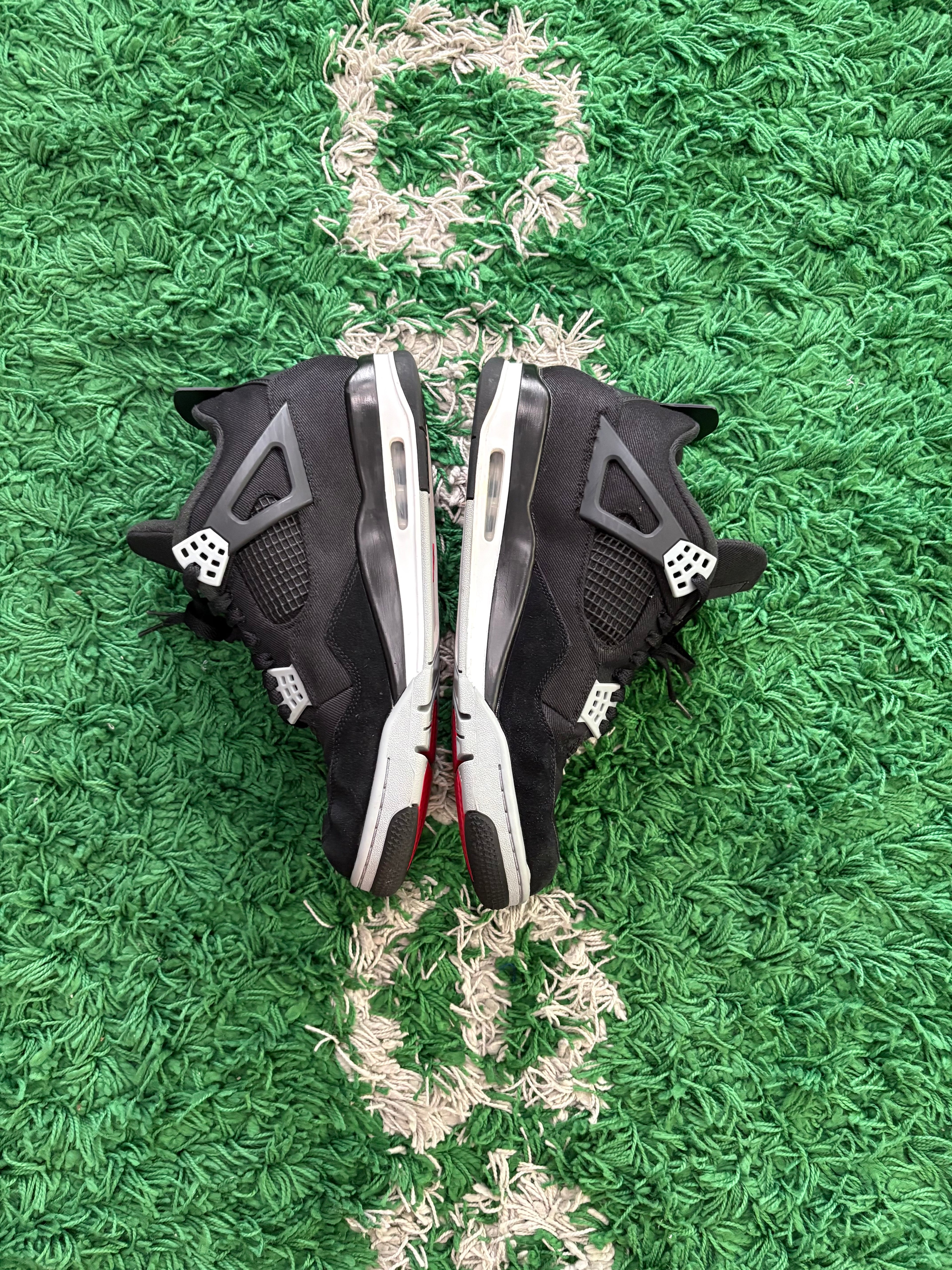 Jordan Retro 4 “Black Canvas”