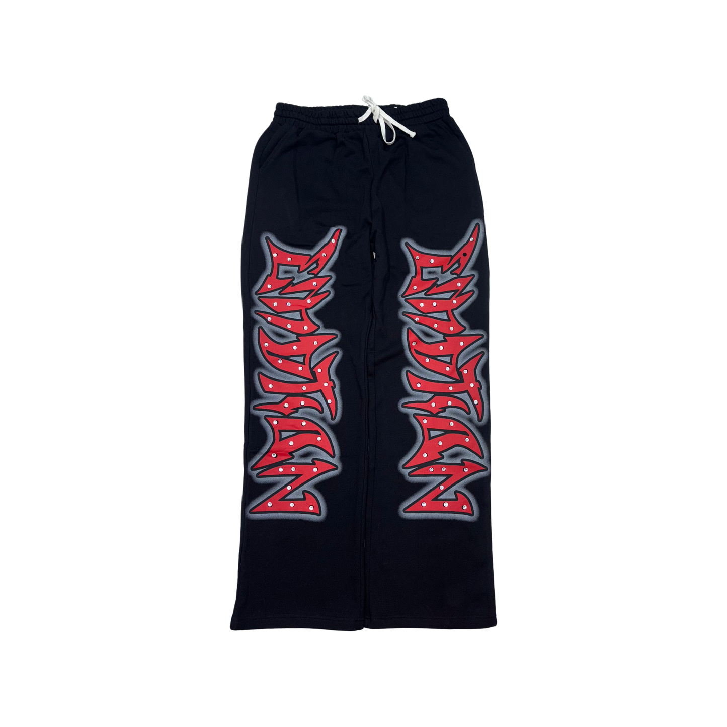 ME Graffiti Rhinestone Black