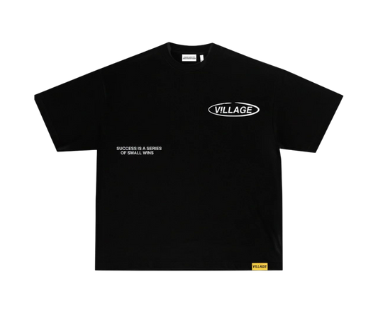 Village Speedometer Black Tee