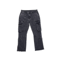 Washed Cargo Denim