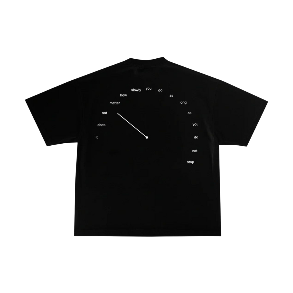 Village Speedometer Black Tee