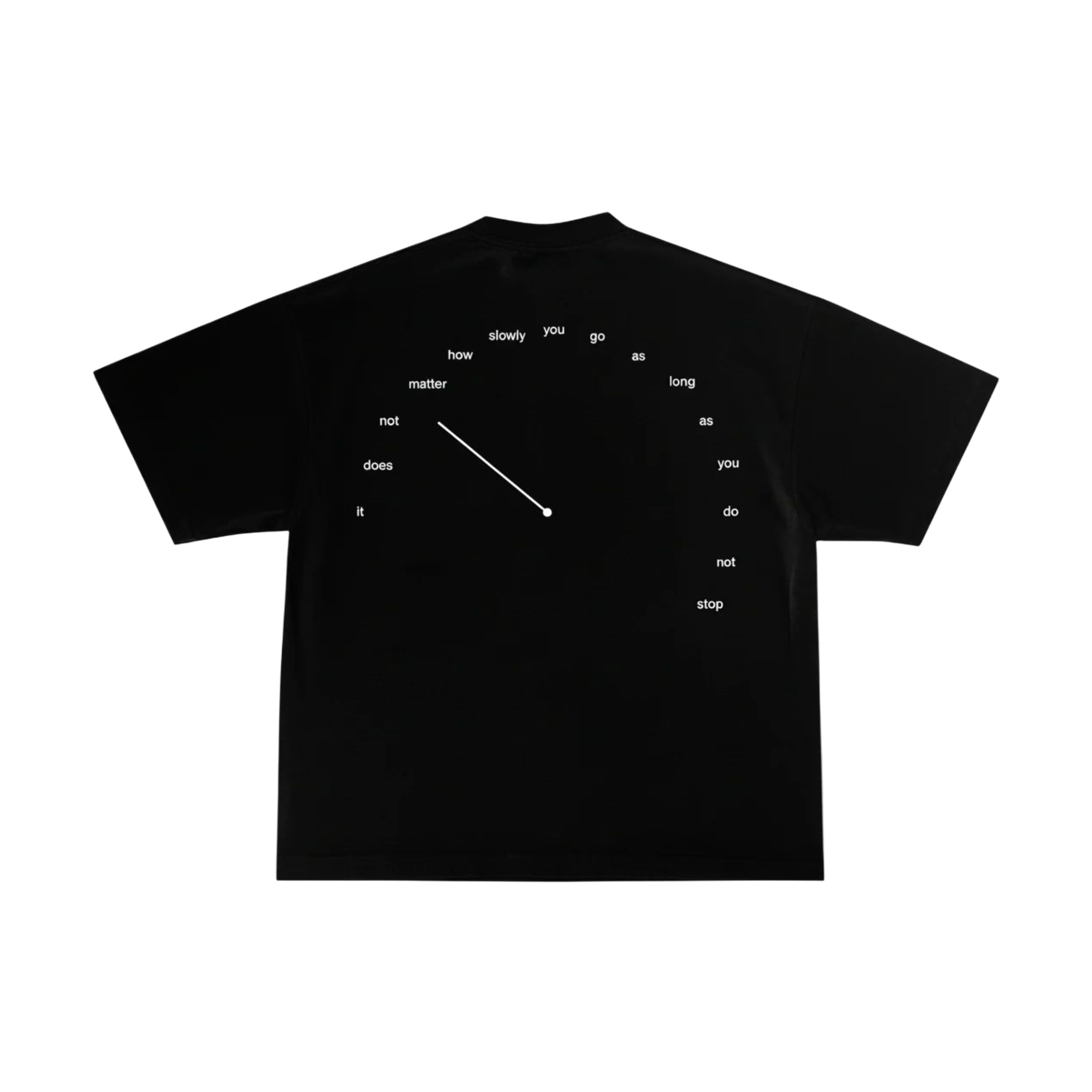 Village Speedometer Black Tee