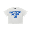 Mixed Emotion blue end rhinestones tee