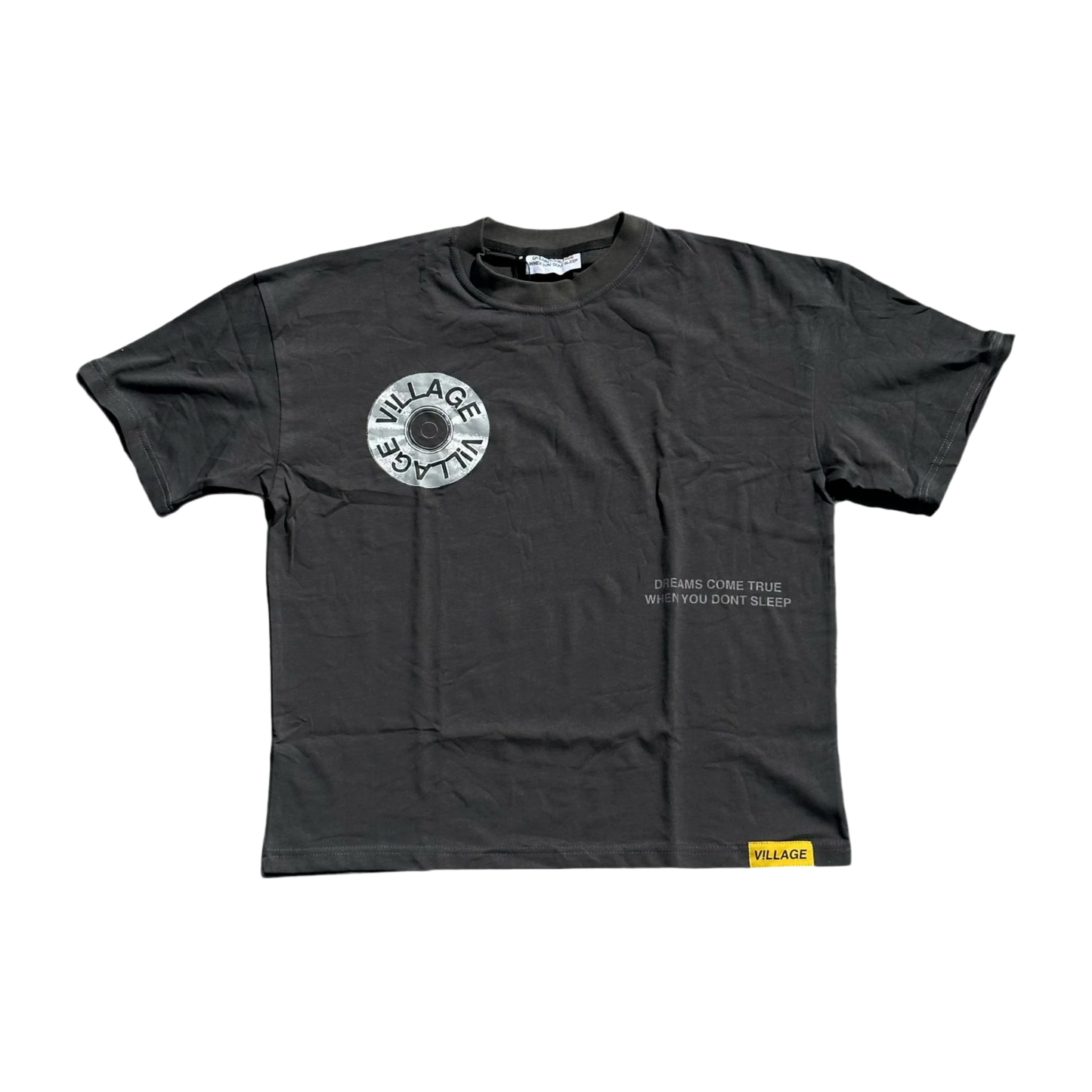 Village Dreams Charcoal Tee