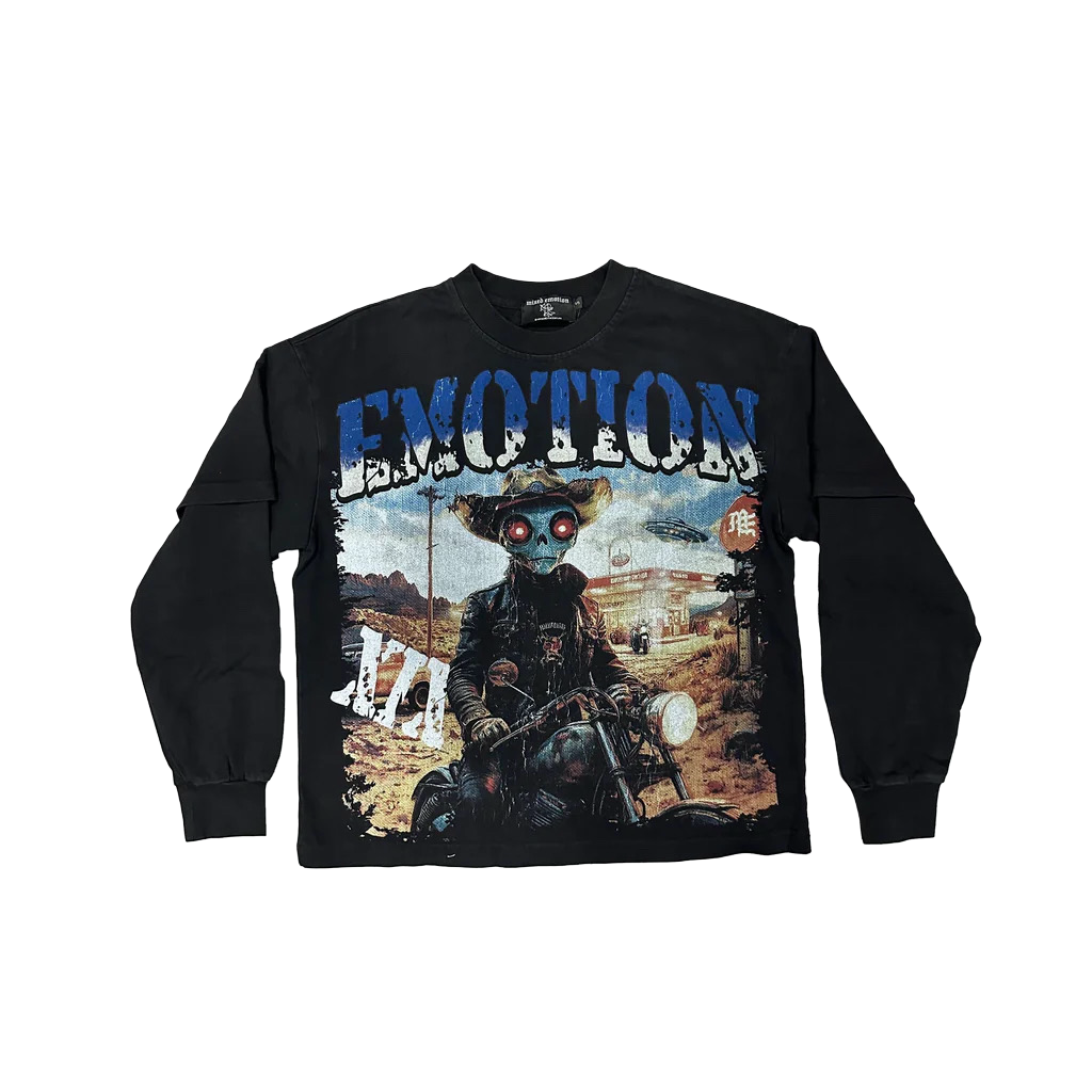Mixed Emotion Racer Long Sleeve