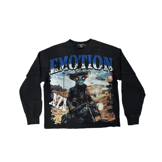 Mixed Emotion Racer Long Sleeve