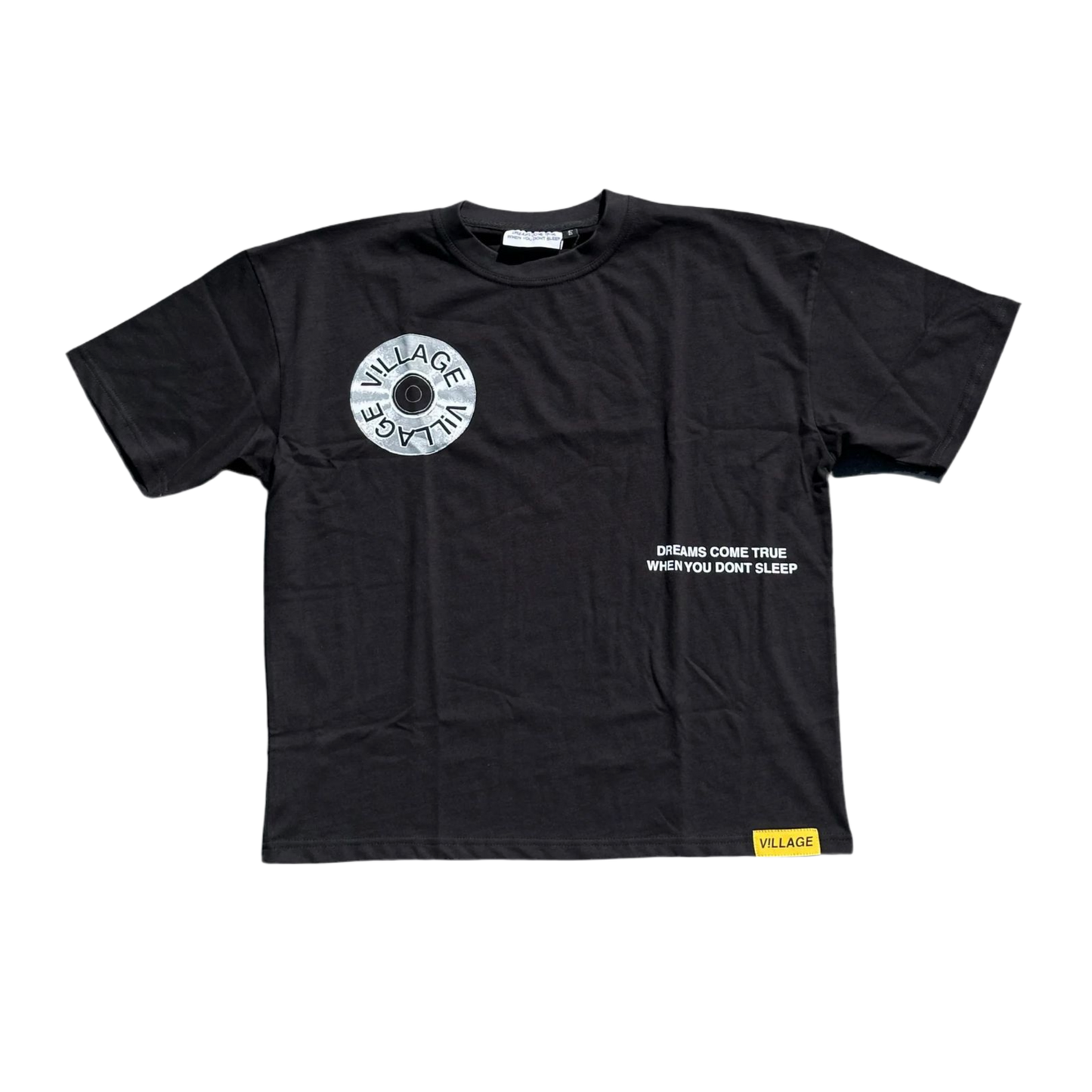 Village Dreams Black Tee