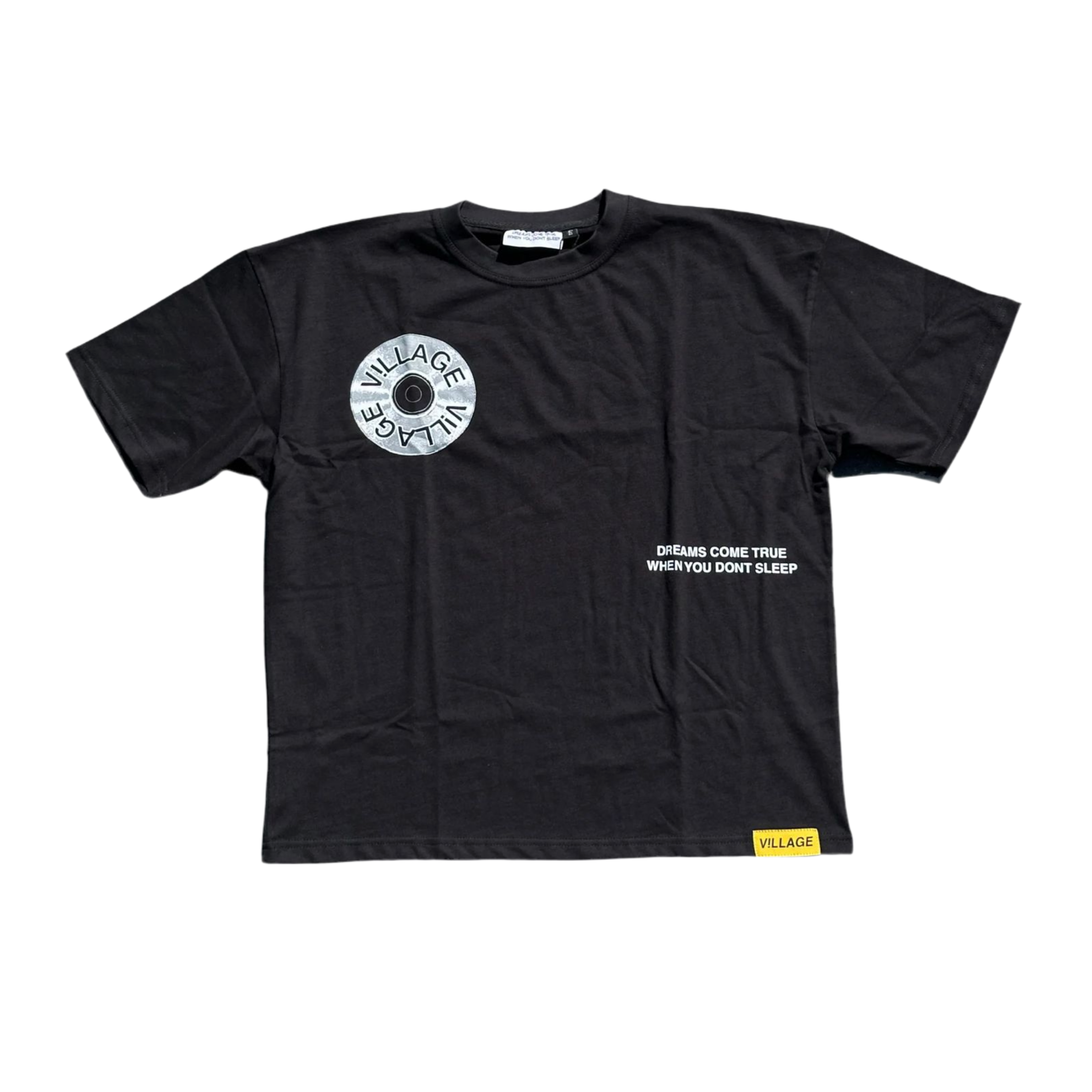 Village Dreams Black Tee