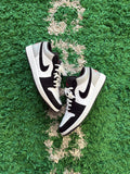 Jordan Retro 1 Low “White Black Matte Silver”