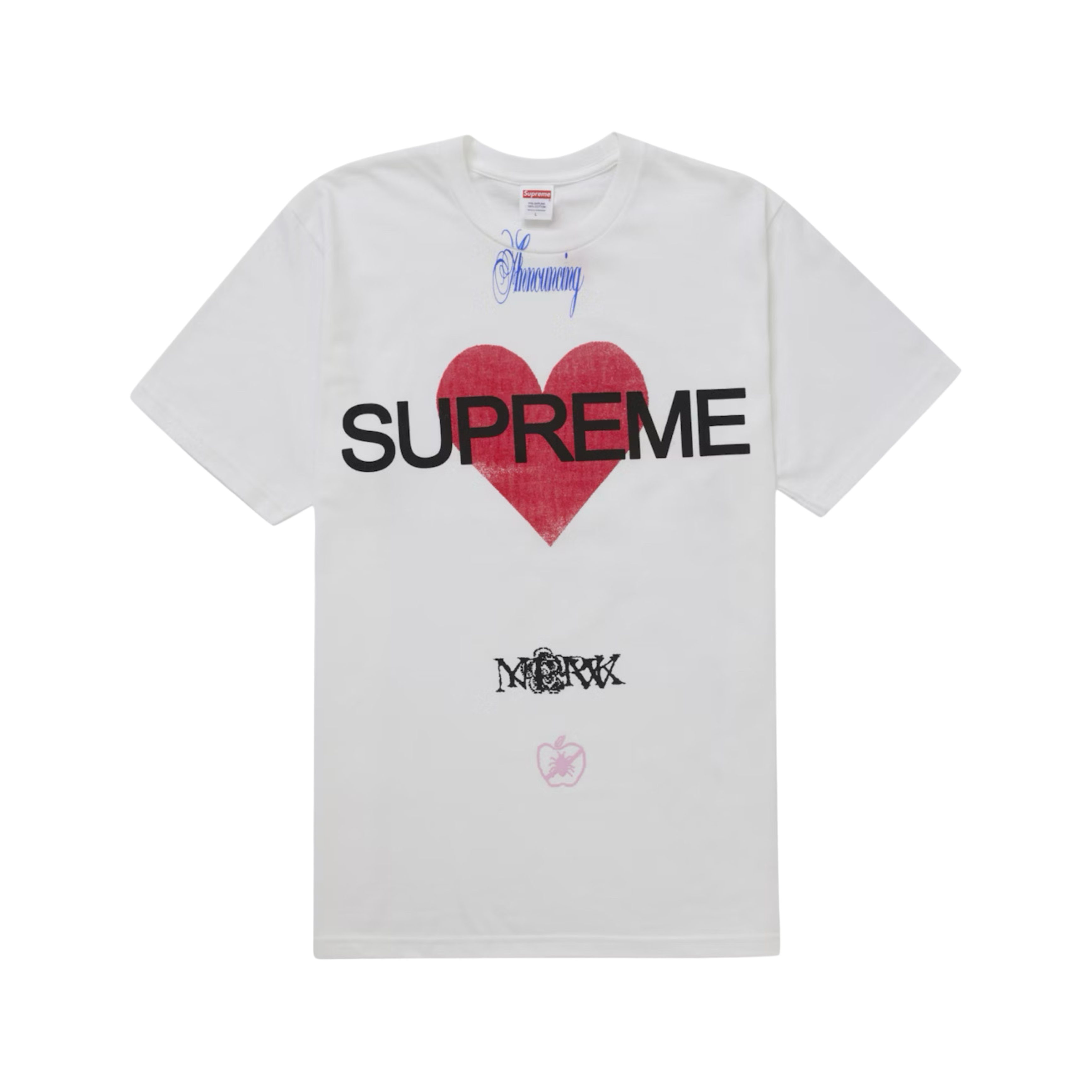 Supreme anouncing tee