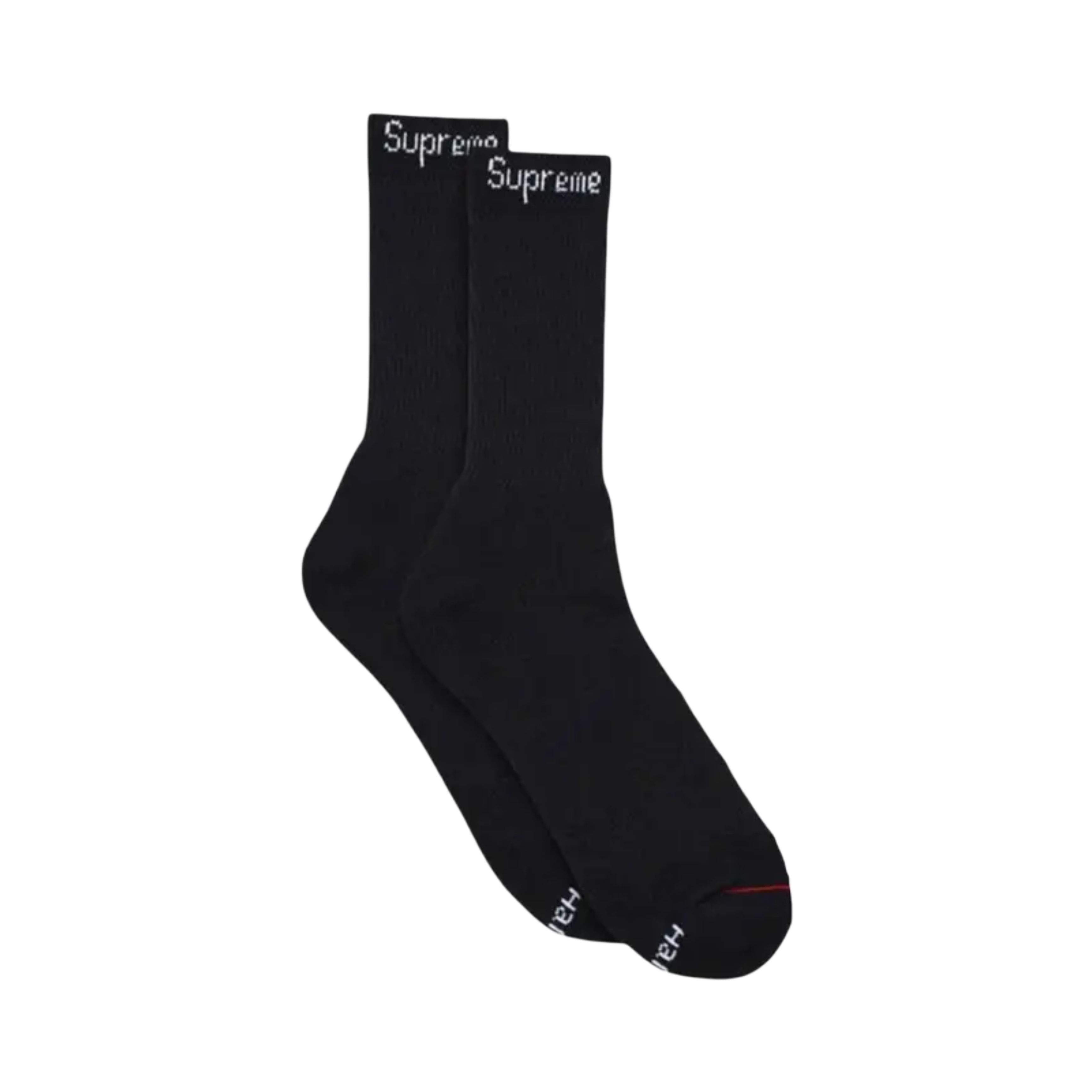 Supreme Socks Pair Black