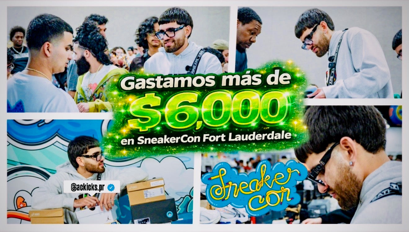 Load video: ¡GASTAMOS MÁS DE 6K EN SNEAKERCON!