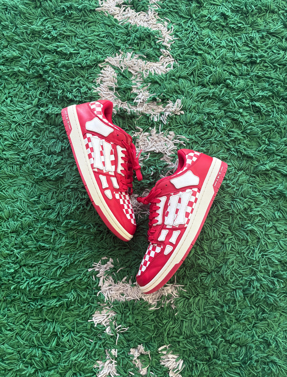 Amiri Skel Top Low “Red”