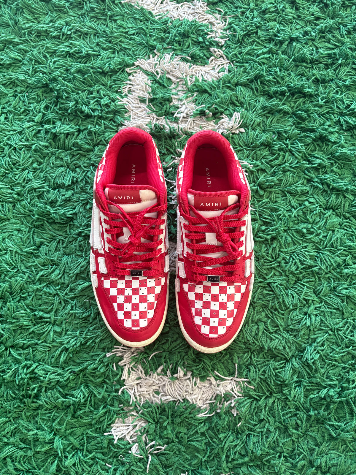 Amiri Skel Top Low “Red”